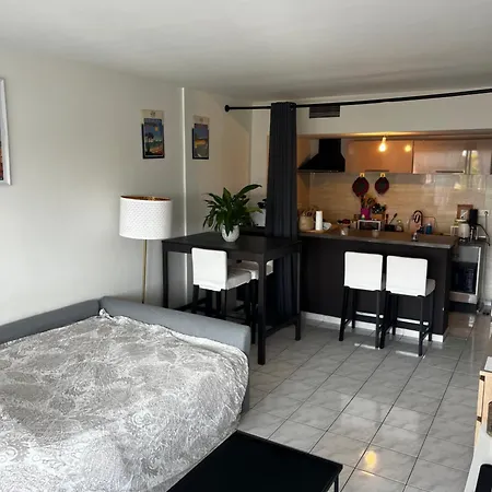 Apartment Agreable Climatise Devant La Avec Parking